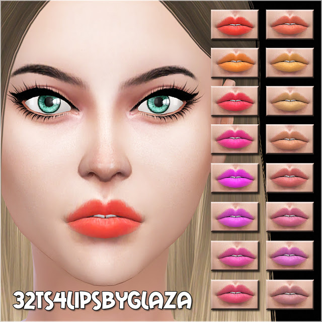 Sims 4 Lips #32 at All by Glaza