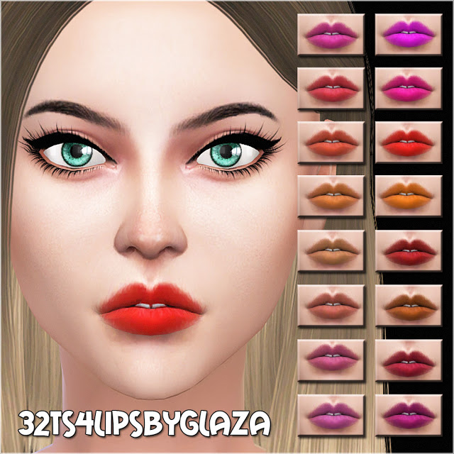 Sims 4 Lips #32 at All by Glaza