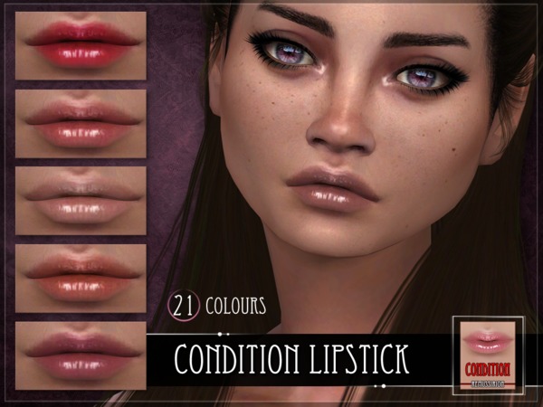 Sims 4 Condition Lipstick by RemusSirion at TSR