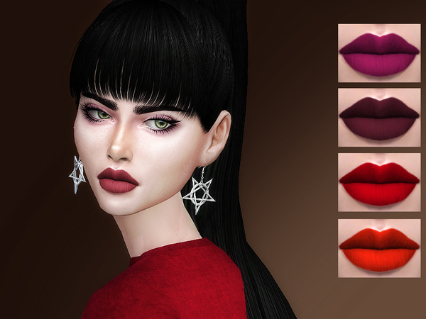 Sims 4 Courtney Lipstick by Sharareh at TSR