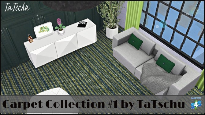 Sims 4 Carpet collection #1 at TaTschu`s Sims4 CC