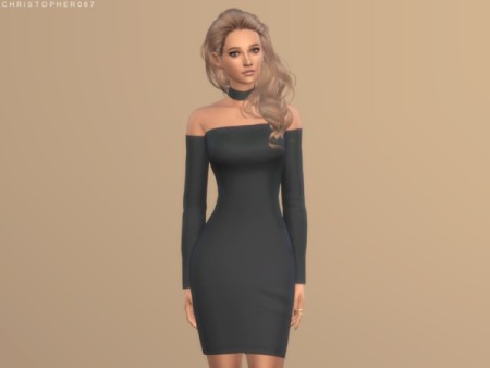 Mirage Dress by Christopher067 at TSR » Sims 4 Updates