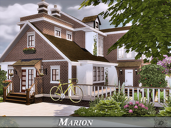 Sims 4 Marion house by Danuta720 at TSR