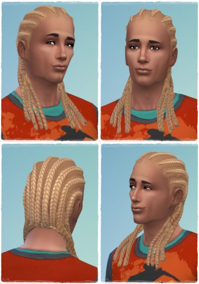 Sims 4 Twist’nBraids hair at Birksches Sims Blog