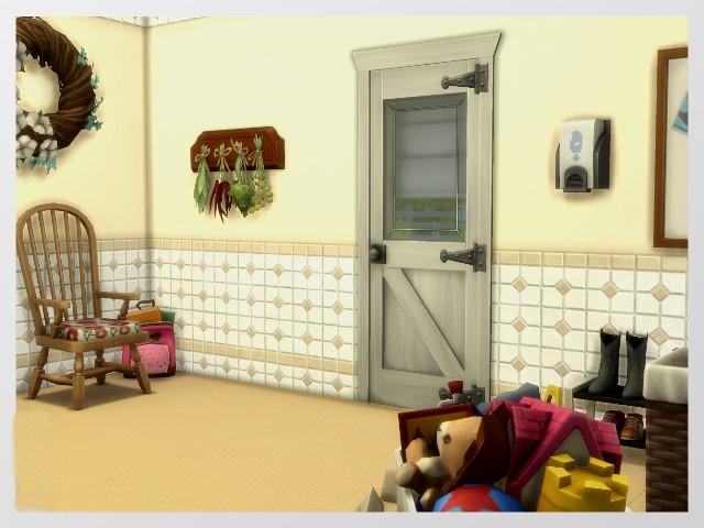 Sims 4 Laundry room by Oldbox at All 4 Sims