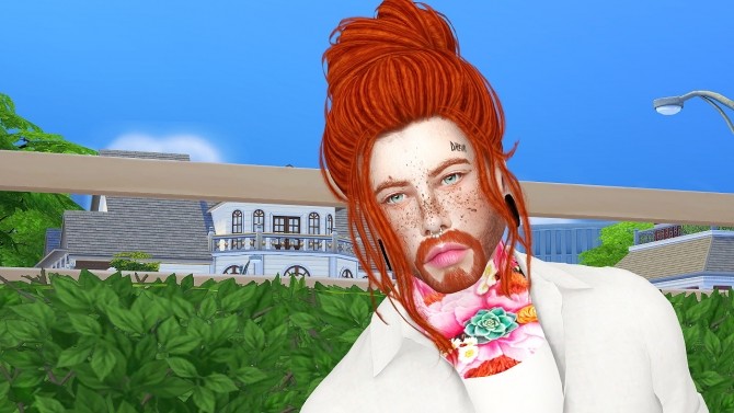 Sims 4 SIMPLICIATY DIVINE HAIR DREAD RECOLOR at REDHEADSIMS