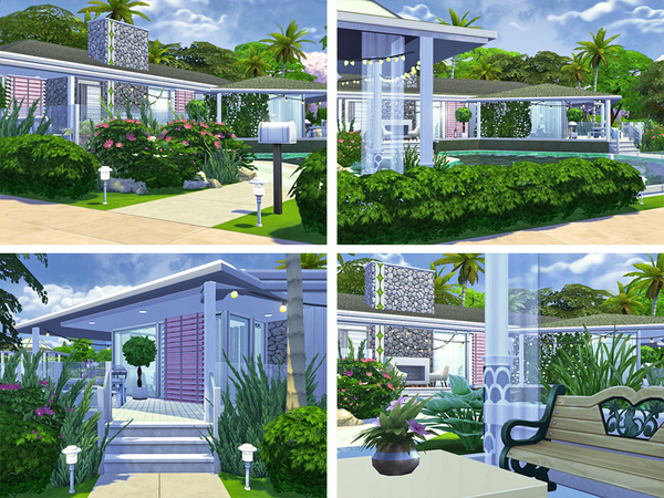 Sims 4 Marilu house by Rirann at TSR