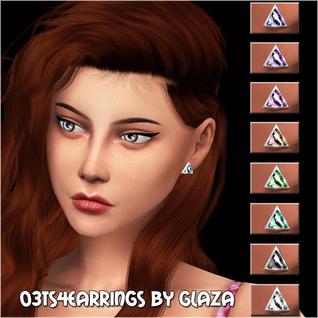 Sims 4 Earrings #03 at All by Glaza