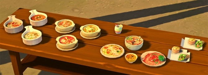 Sims 4 Food Clutter at Josie Simblr