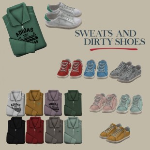 Sweats and Dirty Shoes (P) at Leo Sims » Sims 4 Updates