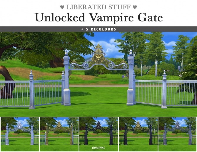 Sims 4 Gates, fireplaces, windows and doors by SimPlistic at Sims 4 Studio
