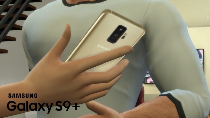 Sims 4 Galaxy S9+ Phone Replacement at OceanRAZR