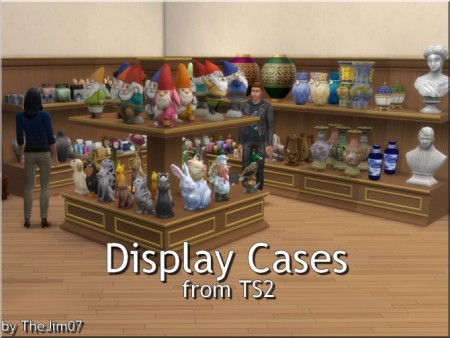 Display Cases from TS2 by TheJim07 at Mod The Sims
