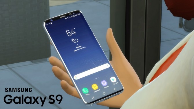 Sims 4 Galaxy S9 Phone Replacement at OceanRAZR