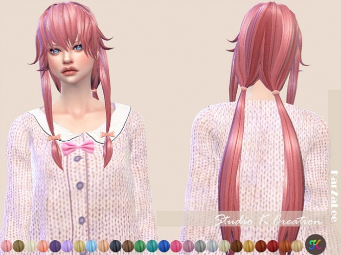 Animate Hair Yuno Gasai At Studio K Creation Sims Updates