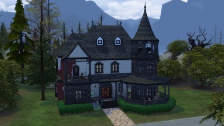 Vampire Family Home (NO CC) by soundrunner04 at Mod The Sims