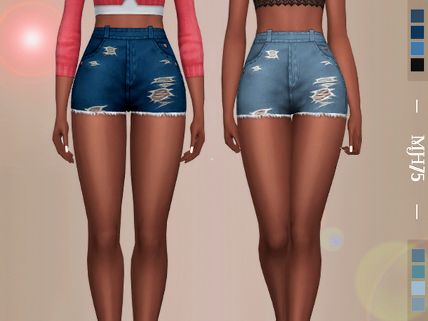 Sims 4 Q Shorts by Margeh 75 at TSR