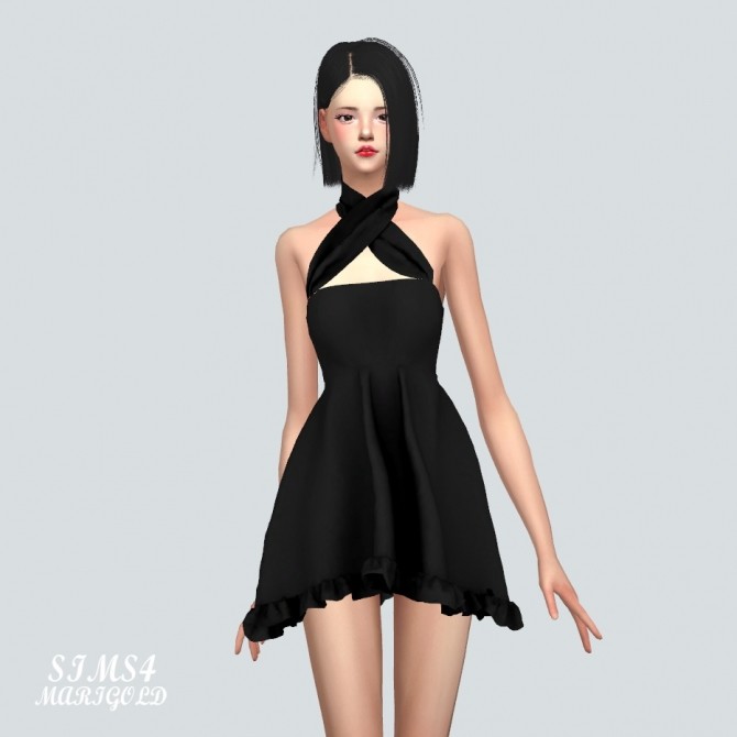Sims 4 X Mini Dress at Marigold