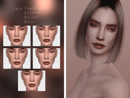 Face Freckles #01 by Scarlett-content at TSR