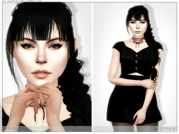 Sims 4 Phoebe by Softspoken at TSR