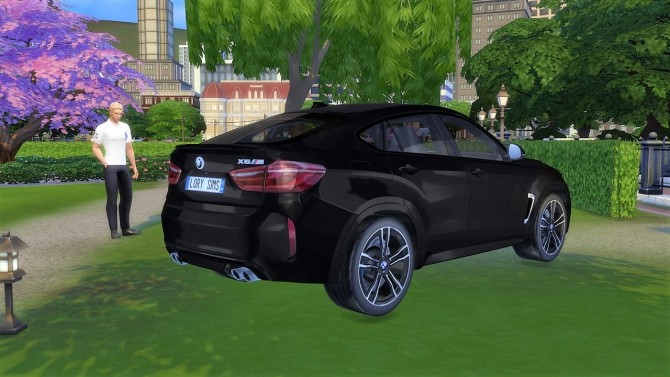Sims 4 BMW X6M at LorySims