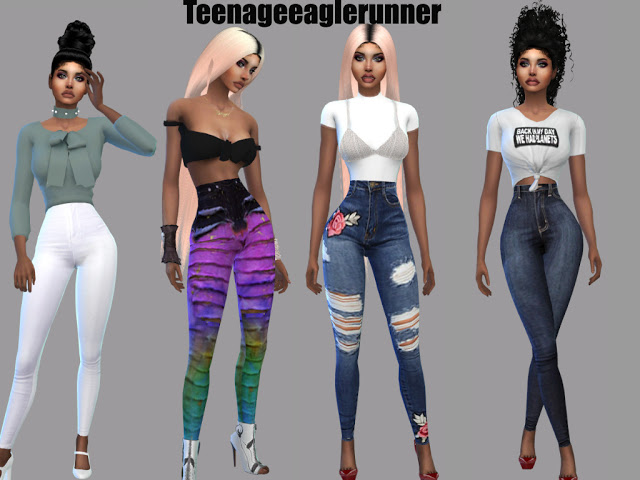 Sims 4 Darla Bluejeans at Teenageeaglerunner