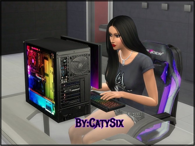 Sims 4 Razer PC V2 at CatySix