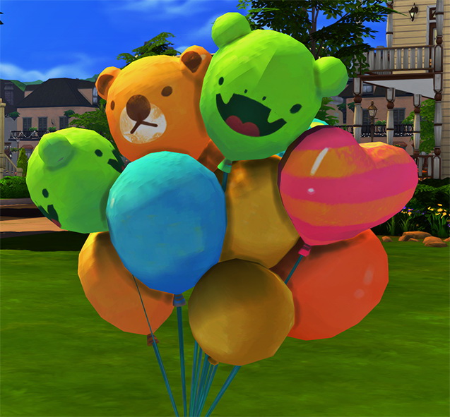 Sims 4 Lots O’ Fun Balloons for Valerie at Josie Simblr