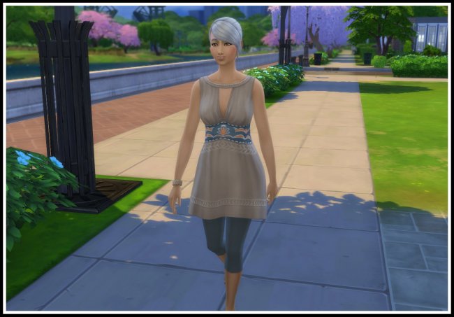 Sims 4 Go for a Walk at LittleMsSam