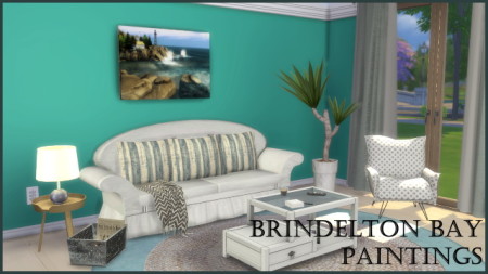 Brindelton Bay paintings by Sophie Stiquet at Sims 4 Fr
