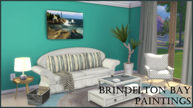 Sims 4 Brindelton Bay paintings by Sophie Stiquet at Sims 4 Fr
