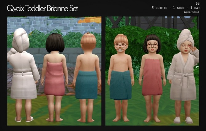 Sims 4 Brianne Set T at qvoix – escaping reality