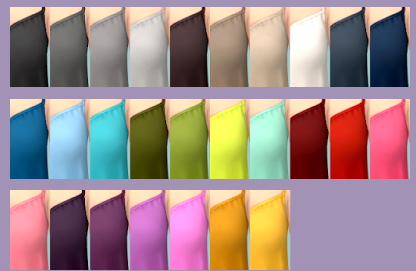 Sims 4 SP13 Camisole Crop Top Recolors at Tukete