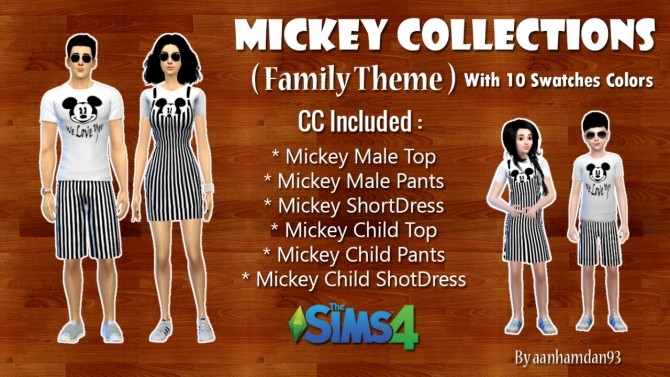 Sims 4 Mickey & Clickers Collections at Aan Hamdan Simmer93