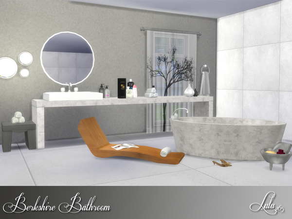 Sims 4 Berkshire Bathroom by Lulu265 at TSR