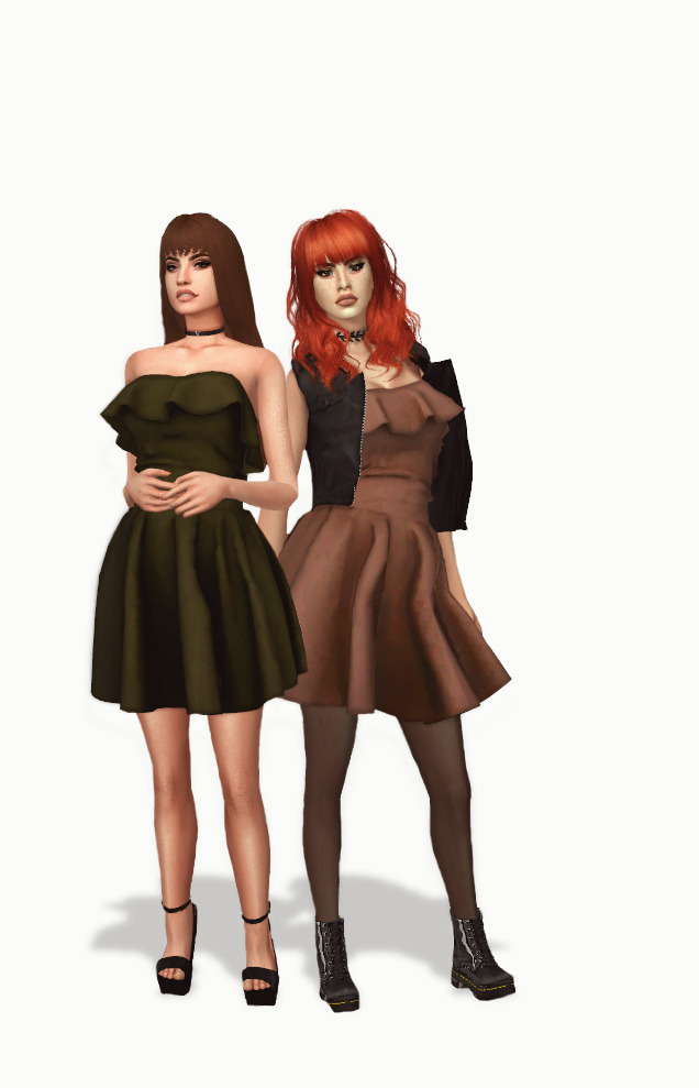 Sims 4 Kalethegrey Lexi Dress Conversion at Astya96