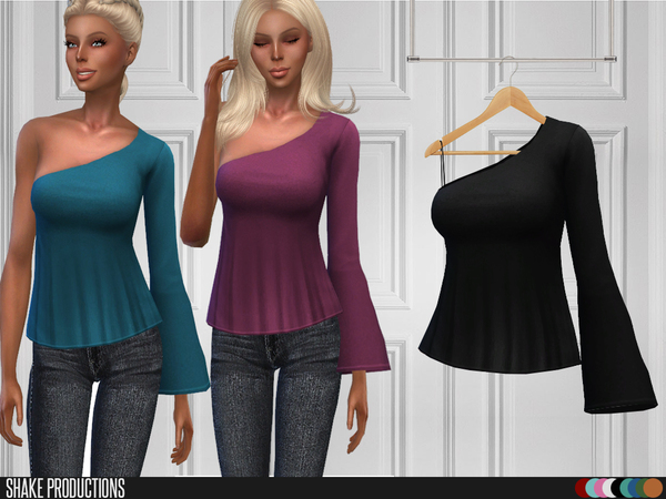 Sims 4 100 Top by ShakeProductions at TSR