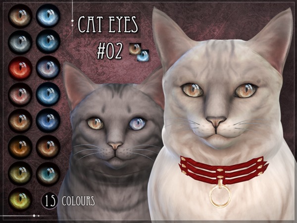 Sims 4 Cat Eyes #02 by RemusSirion at TSR