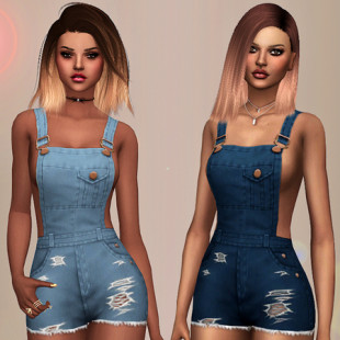 Sara jumpsuit at BEO Creations » Sims 4 Updates