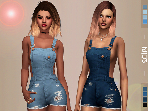 Sims 4 Deniva Bodysuit (Top) by Margeh 75 at TSR