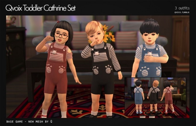 Sims 4 Catherine Set T at qvoix – escaping reality