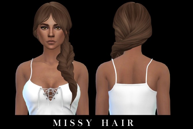 Sims 4 Missy Hair (P) at Leo Sims
