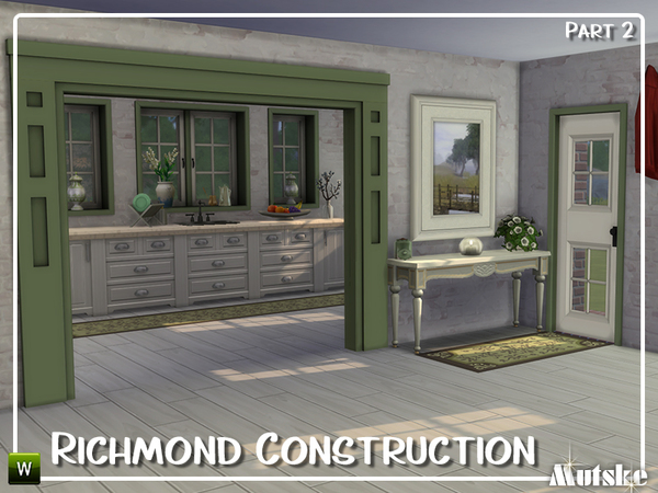 Sims 4 Richmond Construction set Part 2 by mutske at TSR