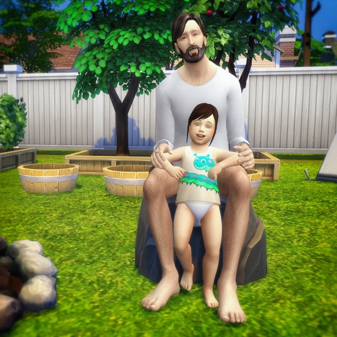 Sims 4 Photo Album 4 (Rose’s Childhood) at Rusty Nail