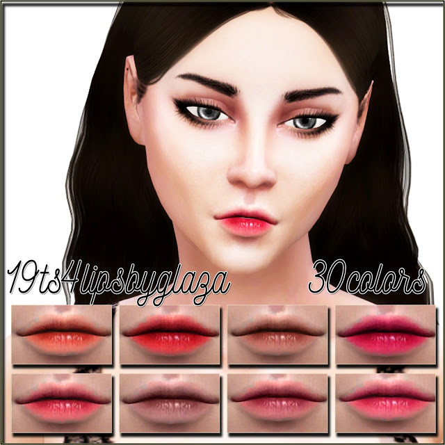 Sims 4 Lips #19 at All by Glaza