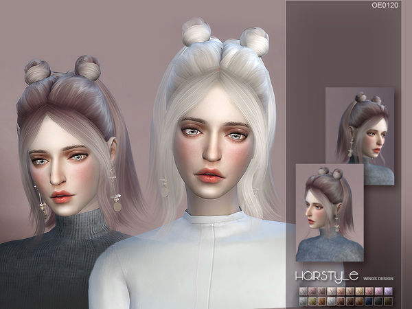 Sims 4 Hair OE0120 by wingssims at TSR