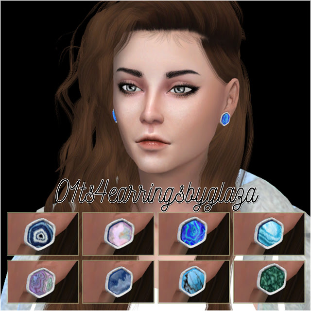 Sims 4 Earrings #01 at All by Glaza