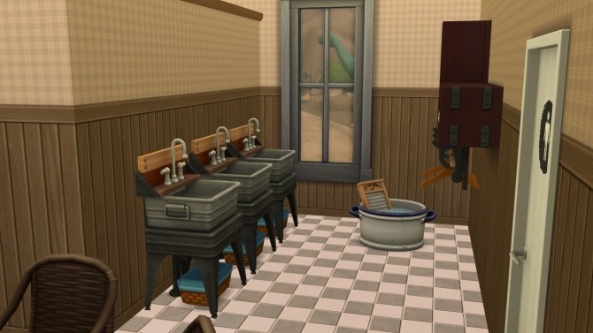 Sims 4 Community laundry by iSandor at Mod The Sims