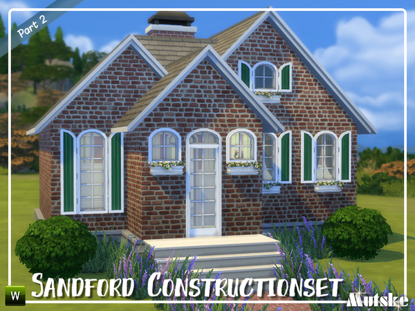 Sims 4 Sandford Construction set part 2 by mutske at TSR