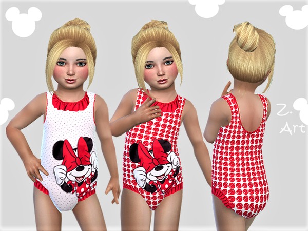 Sims 4 BabeZ 37 funny swimsuit by Zuckerschnute20 at TSR
